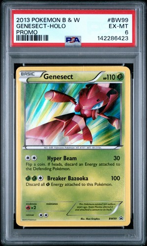 Genesect graded PSA 6 for sale on eBay