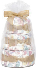 Diaper Cake Clean Conscious Diapers Baby Personal Care Plant-Based Wipes Rose Bl
