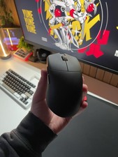 Lamzu Maya Gaming Maus In Black Colour 8000 H...