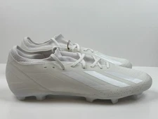Adidas X Crazyfast.3 FG Men’s Size 13.5 Triple White Soccer Cleats GY7430