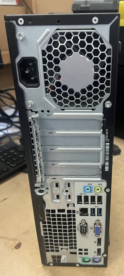 HP EliteDesk 705 G2 AMD A4-8350B  @ 3.5GHz 8GB RAM 500GB HD WIN 11 SFF  - Image 2 of 4