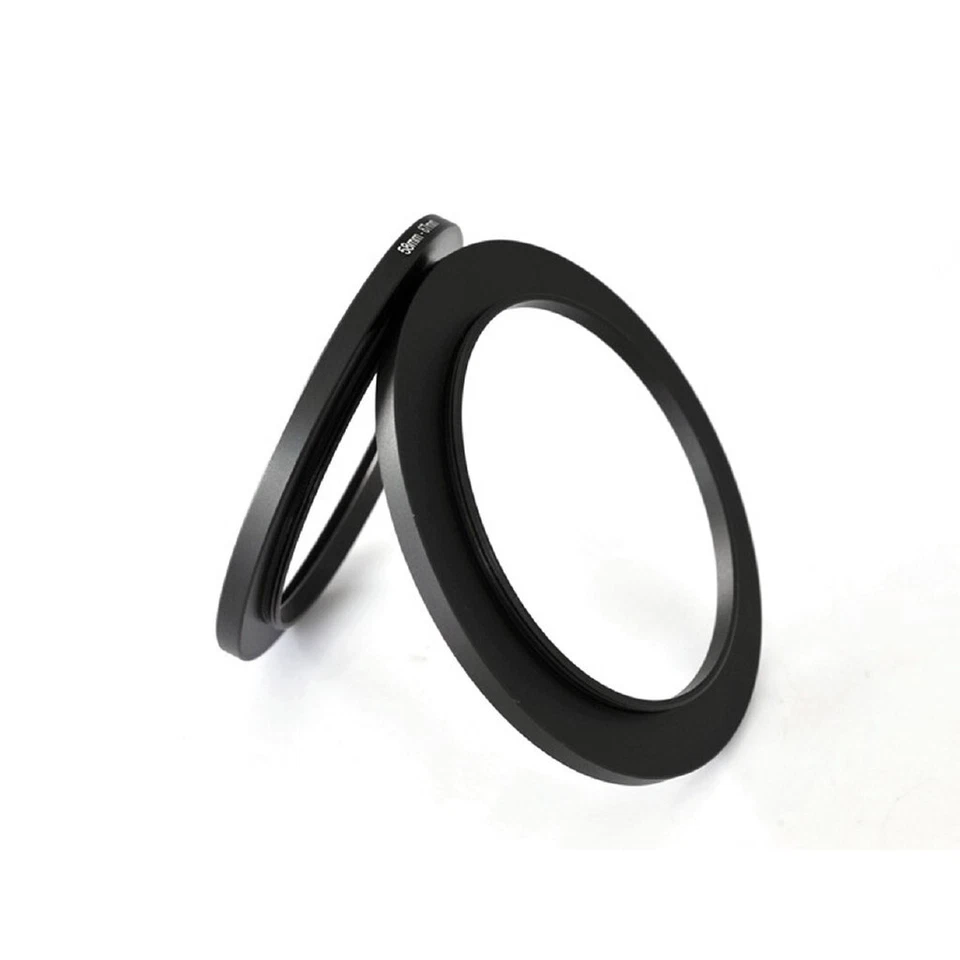 58mm-77mm 58 mm to 77 mm Metal Step Up Lens Filter Ring Adapter (2 Pcs) - Image 2 of 4