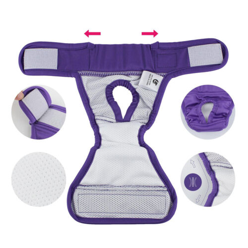 Pet Dog Practical Diaper Physiological Sanitary Dog Shorts Underwear Pant - Picture 4 of 16