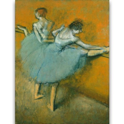 Dancers At The Barre von Edgar Degas Giclée Leinwanddruck, mehrere Größen