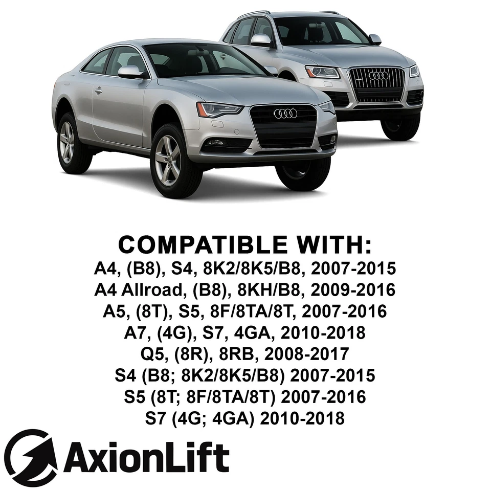 Kit elevador nivelador 1,2 pulgadas 30 mm para Audi A4 A4 Allroad A5 A7 Q5 S4 S5 S7 Foto 2 de 4