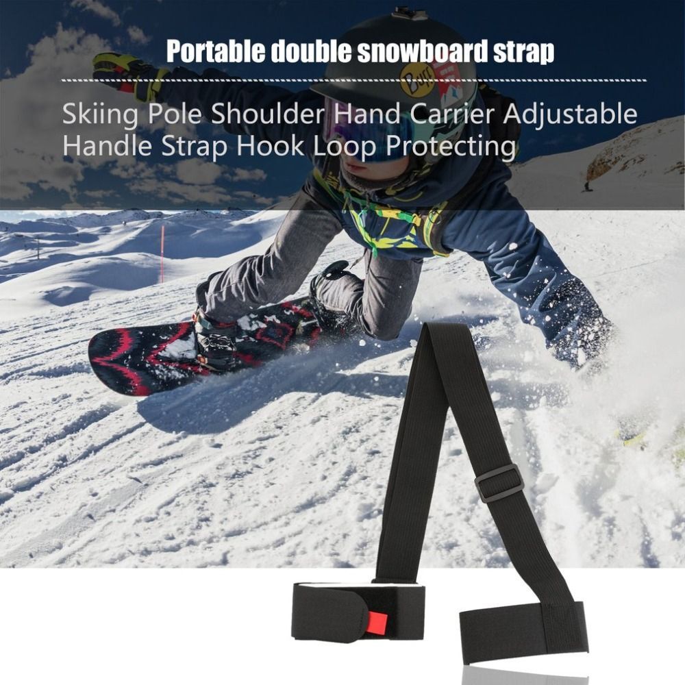 Adjustable Ski Straps Wear Resistant Snowboard Binding Straps Ski