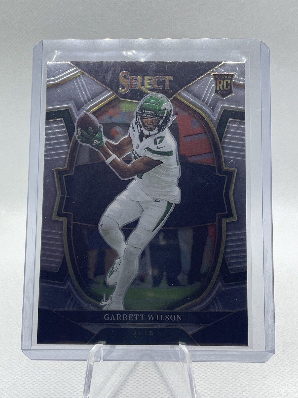 2022 Select Football Garrett Wilson Concourse RC No. 88