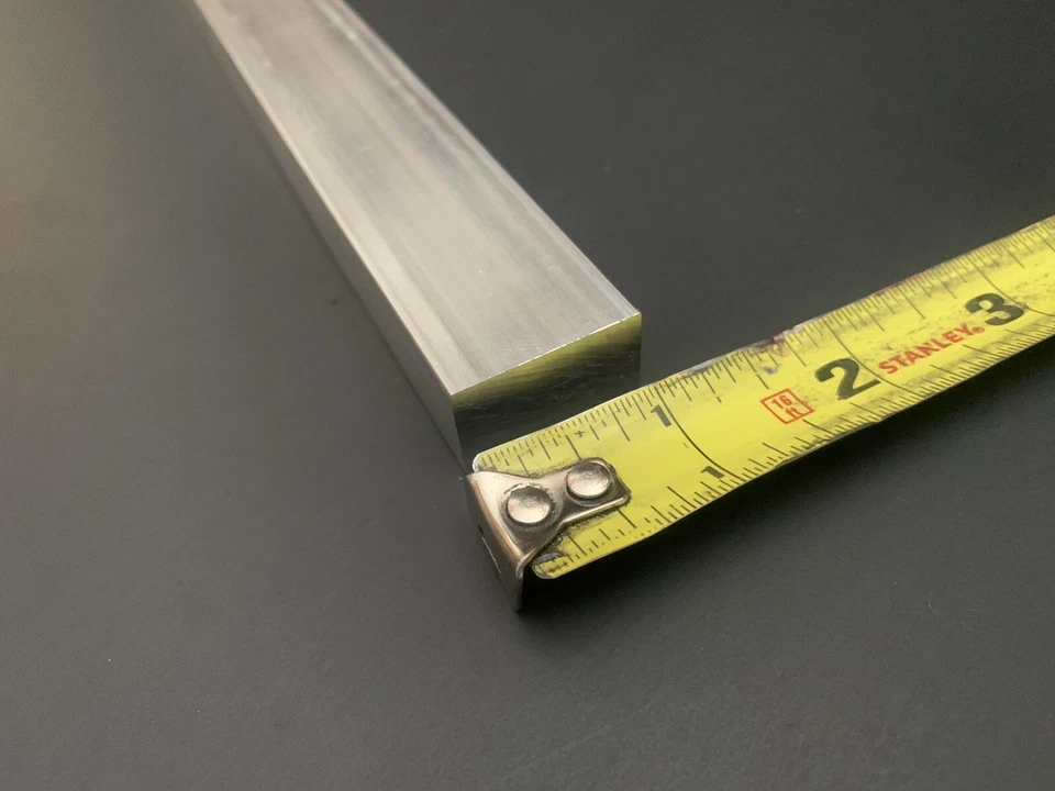 Barra plana de aluminio sólida 5/8" x 1" x 36" 6061-T6511 Foto 3 de 4