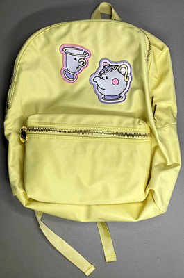 Stoney Clover Lane Yellow Patch Backpack with Mrs. Pots and Chip Disney x Stoney Clover Lane Beauty and the Beast Backpack  main image 3