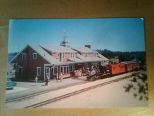MASS: CRANBERRY JUNCTION - EDAVILLE R.R. - SOUTH CARVER - VINTAGE UNUSED CARD