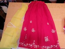 nwot women's korean custom dress size small