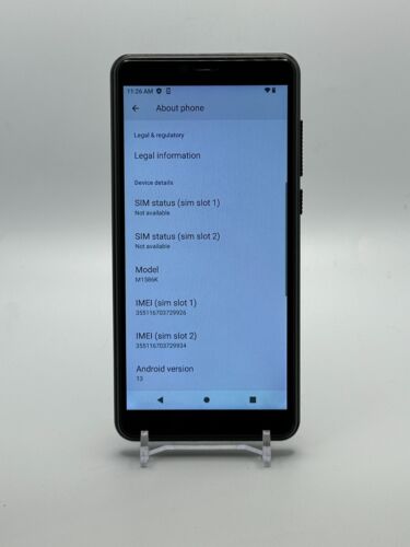Maze Speed M1586K - Black - 16GB - Unlocked - Smartphone - WORKS GREAT!!! - Afbeelding 1 van 7