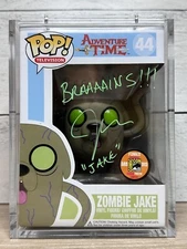 JOHN DIMAGGIO SIGNED FUNKO POP! ZOMBIE JAKE #44 SDCC 1008 PC EXCLUSIVE W/ COA!!!