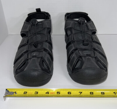 Eddie Bauer Black Bump Toe Meridian Style Multipurpose Sandal Shoes Men’s Sz 10 Eddie Bauer Men main image 4