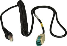 Honeywell CBL-503-300-C00 USB Coiled Cable - USB - 9.84 ft - Type A USB - Black