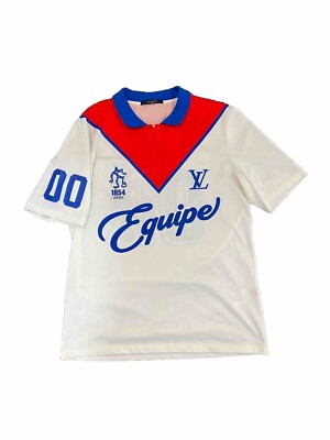 Louis Vuitton Equipe LV Soccer Polo FW21 | eBay