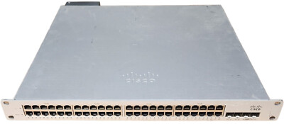 Cisco Meraki MS320-48FP Unclaimed 48-Port 10/100/1000 PoE+ / 4-Port 10GbE Switch