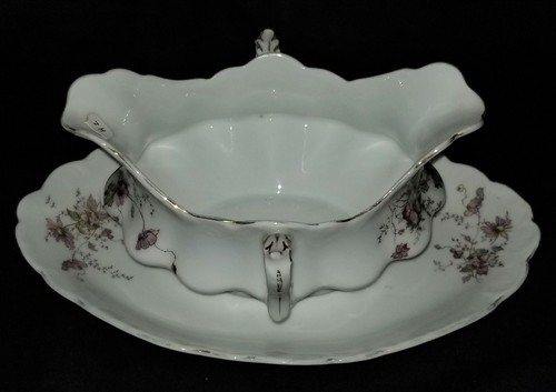 Gravy BOWL, Haviland, Limoges, France, Offner, New Orleans, Rococo, 1880, 9" - Picture 4 of 7
