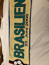Authentic Brazil CBF And Japan 2006 World Cup Scarf.