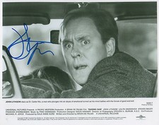 John Lithgow "Raising Cain" Autogramm signed 20x25 cm Bild s/w