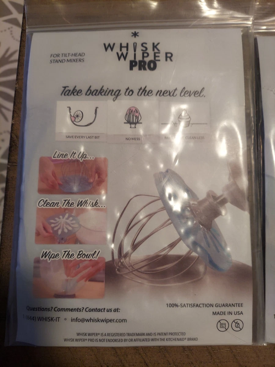 2 Whisk Wiper® PRO for Tilt-Head Stand Mixers - Take baking to