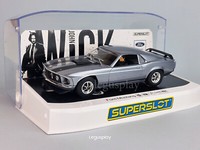 Slot Car Scalextric Superslot H4497 Ford Mustang Boss 429 - John Wick Kapitel 1