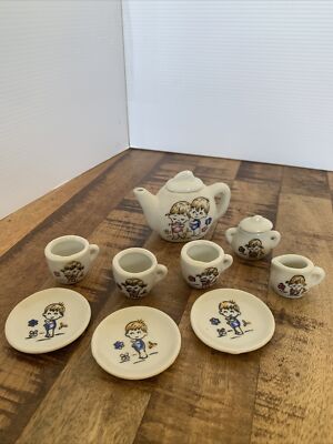 1960年代 limited   <tea time> 1960年代 limited <tea time> Vintage Toy China Tea Set 1960-1970