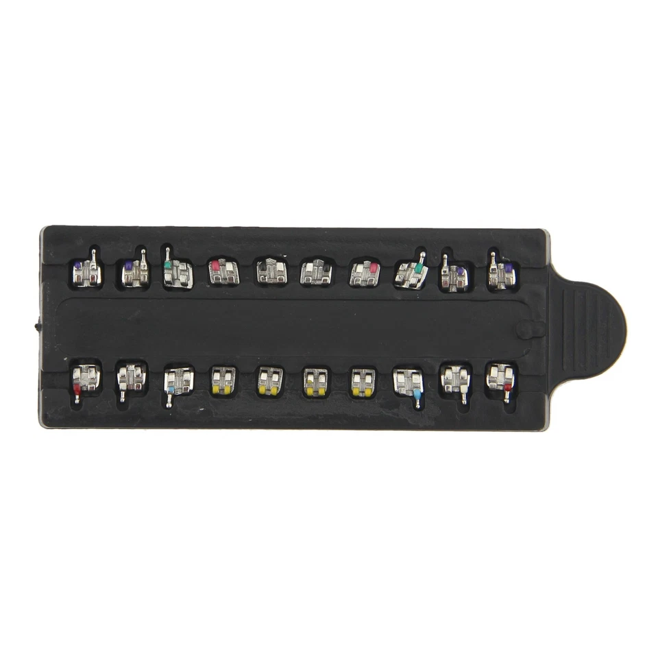 Dental Orthodontic Metal Bracket MIM Twin Brace Mini MBT 022 345 Hook AO Empower - Image 3 of 4