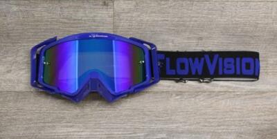 Flow Vision Rythem  Motocross Goggle: BlueLine