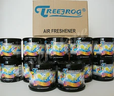 12 CAN TREE FROG CLASSIC SQUASH SCENT (BLACK) AIR FRESHENER TR21S, 1 BOX- 12 CAN