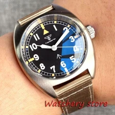 Tandorio 36mm Japan NH35A 200M Waterproof Diving Mens Mechanical Watch Small