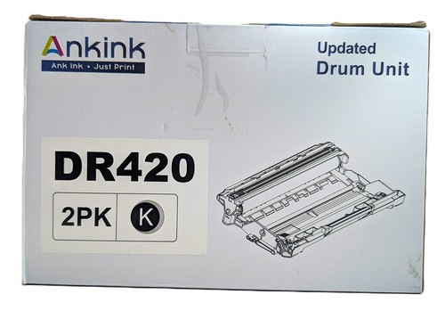 Ankink DR420 Drum Unit 2-Pack for Brother Printers Compatible NOT Toner New