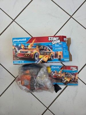 Playmobil 70551 Stuntshow Crashcar mit Zubehör vollständig