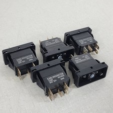 5 Units Carling Switch V1D1 20A 12V Contura Rocker Switch 3-Pin Black Mexico