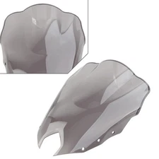 Motorcycle Front Windscreen Windshield Screen for YAMAHA FZ-6R 2009-2015 Gray