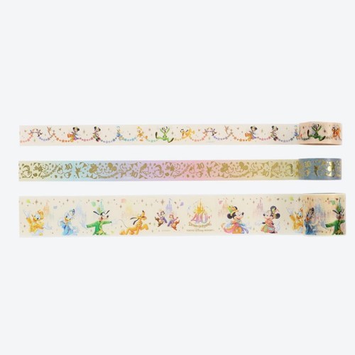 Tokyo Disney Resort 40th Anniversary Masking Tape Set Unopened 3 Pcs - 第 5/7 張圖片