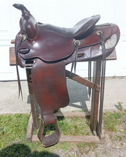 Vintage Heiser Keyston-Lichtenberger Saddle M...