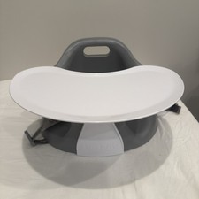 Upseat Baby Floor Seat Booster Chair for Sitting up w/ Removable Tray And Buckle
