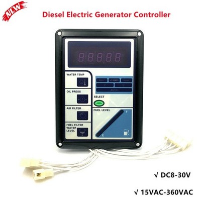 Electric Generator Controller LCD Genset Engine Automatic Control Panel #zn