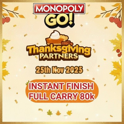 Partner Event-Monopoly Go Partner Event  Fast Delivery  Full Carry 80K