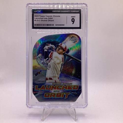 2023 Topps Cosmic Chrome Shohei Ohtani Angels Launched Into Orbit #LIO-2 CGC 9