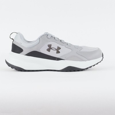 Herren Under Armour Charged Edge Grau Mesh Training Schnürschuhe Fitnessstudio Turnschuhe