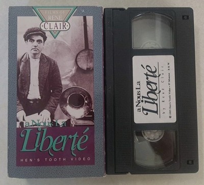 A Nous la Liberte B&W (VHS Tape) Henri Marchand & René Clair 