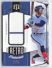 2022 Panini National Treasures #RM-RT Raimel Tapia Retro Materials #/49