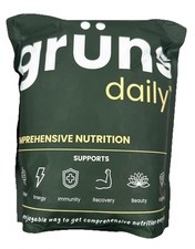 Gruns Adults Super Greens Gummies, Multivitamin Superfood Gummy Bears 28 Packs