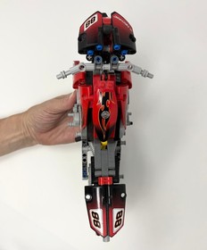 2010 Lego Technic Motorbike Set 8051 - Incomplete