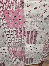 Vintage Cheater Quilt Fabric 100 Cotton Pink ...