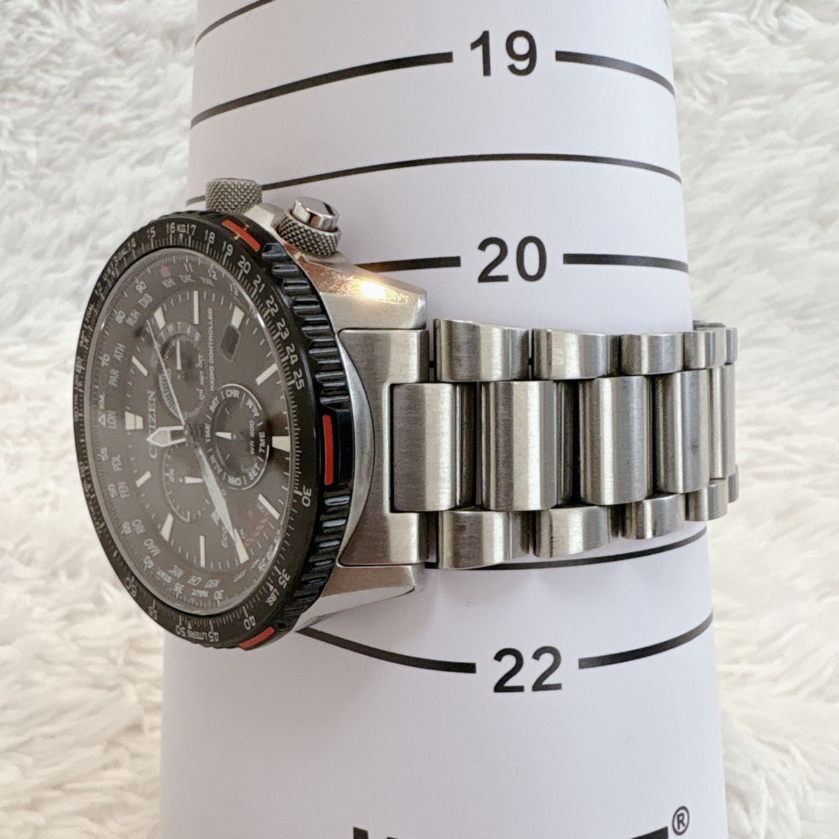 Citizen Promaster E660 S115442 Eco Drive Black Dial Mens Analog Watch Japan image 2