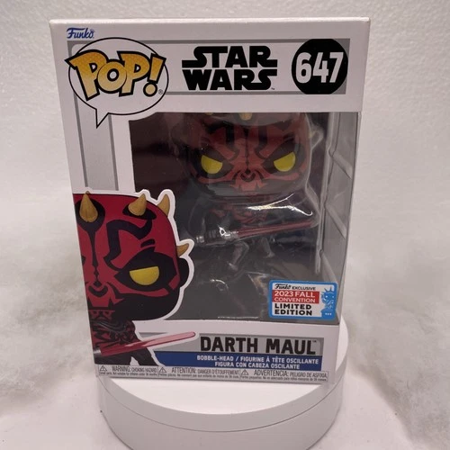 Funko Pop Star Wars: Darth Maul #647 2023 NYCC Fall Convention Exclusive