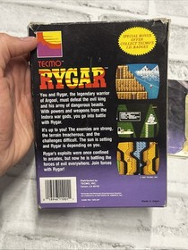 Rygar SOLO CAJA Y MANUAL Nintendo NES De Colecci&oacute;n Raro Hecho en Jap&oacute;n
